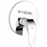 Built-in Bath Shower Mixer - Round