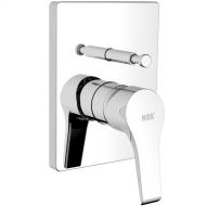 Built-in Bath Shower Mixer - Prismatic Chrome