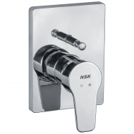 Built-in Bath Shower Mixer - Prismatic Chrome