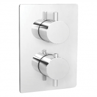 Thermostatic Built-In Bath Mixer Chrome