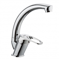 Wash Basin Mixer With Swivel Spout Chrome  