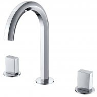 Built-in Wash Basin Mixer Chrome (For 3-Hole Washbasins)