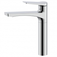 High Wash Basin Mixer Chrome