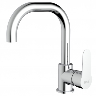 Wash Basin Mixer With Swivel Spout Chrome