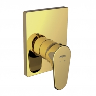 Built-in Shower Mixer - Prismatic Gold