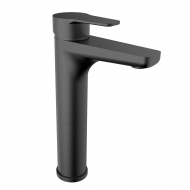 High Wash Basin Mixer Black