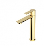 High Wash Basin Mixer Gold