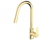 Pull-Out Kitchen Mixer Gold