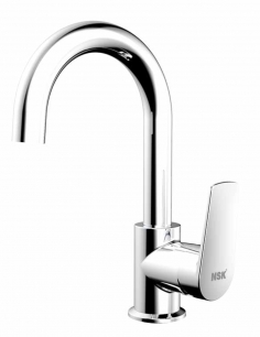 Wash Basin Mixer With Swivel Spout 